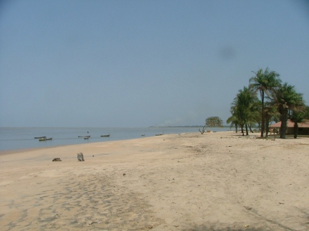 The beach in Koba.